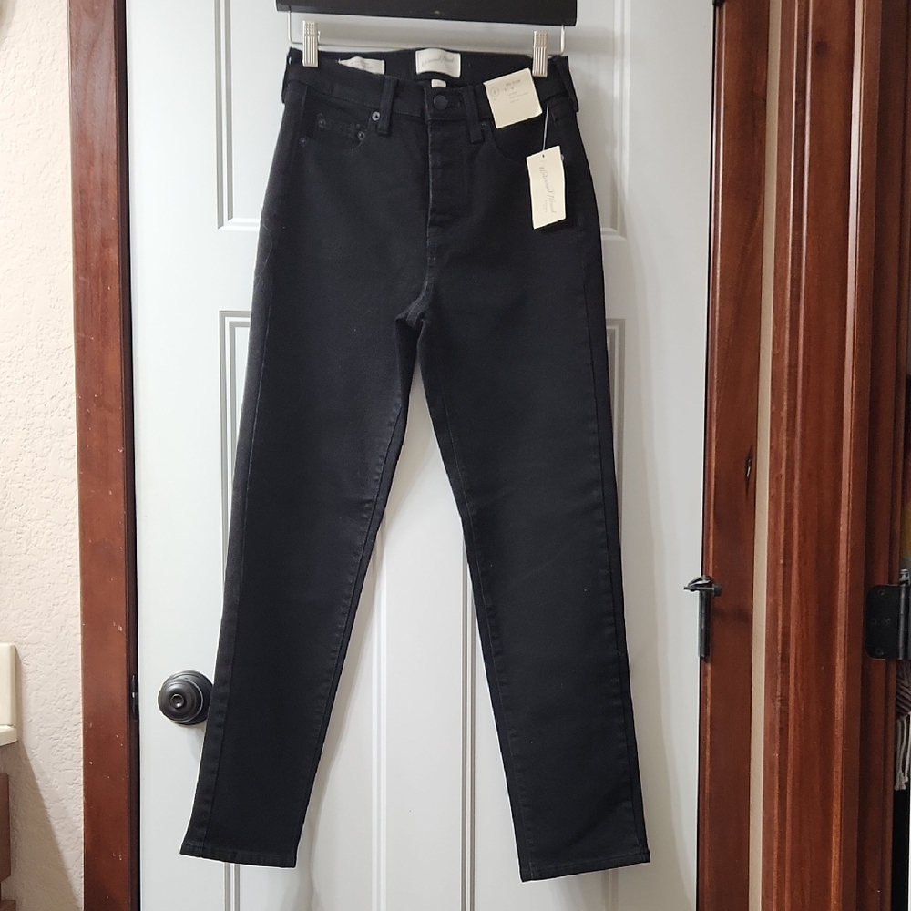 NWT Universal Thread Black 80's Slim - 2